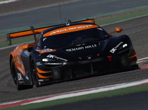 Darren Leung konnte den McLaren von United Autosports schon beim Rookie-Test fahren Darren Leung konnte den McLaren von United Autosports schon beim Rookie-Test fahren