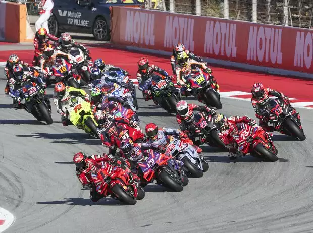 MotoGP Start Titel-Bild zur News: MotoGP Start