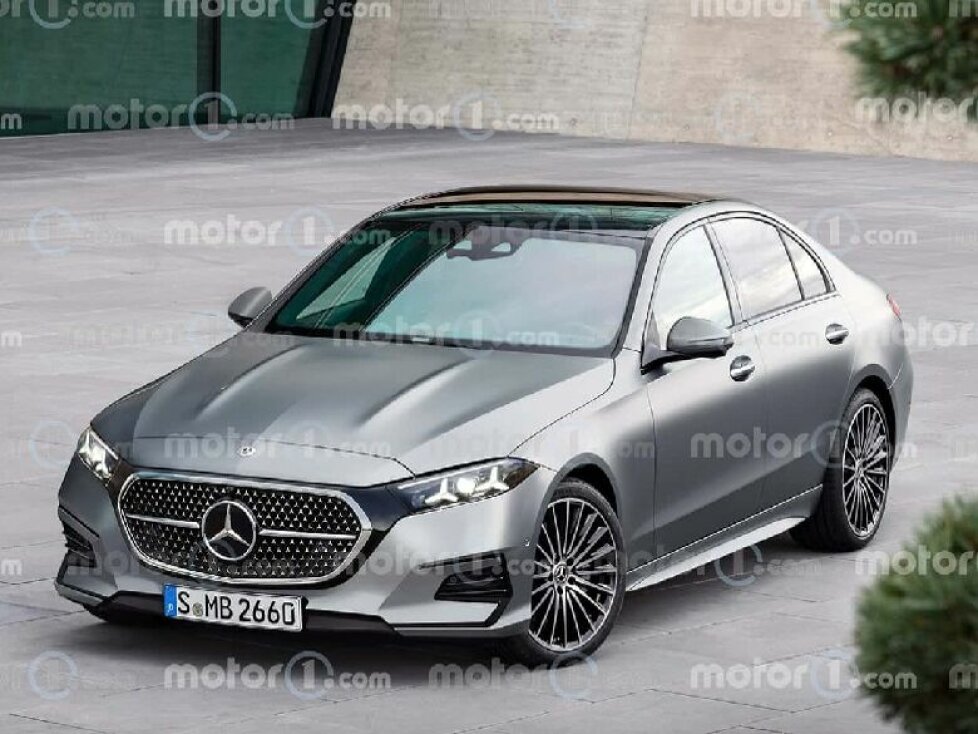 So könnte die Mercedes C-Klasse im Jahr 2026 aussehen