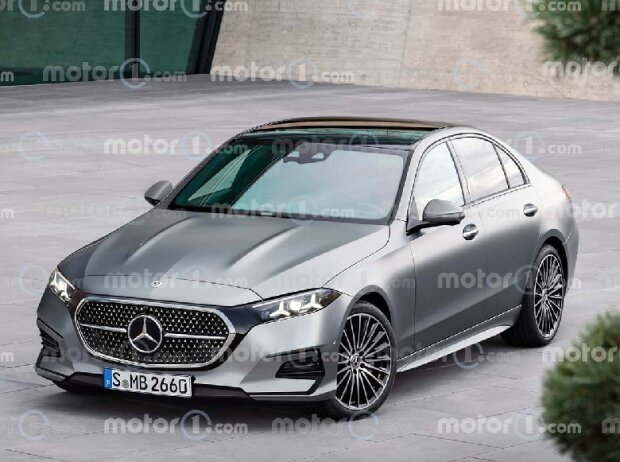 So könnte die Mercedes C-Klasse im Jahr 2026 aussehen So könnte die Mercedes C-Klasse im Jahr 2026 aussehen