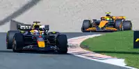 Max Verstappen und Lando Norris beim Formel-1-Rennen in Zandvoort 2024