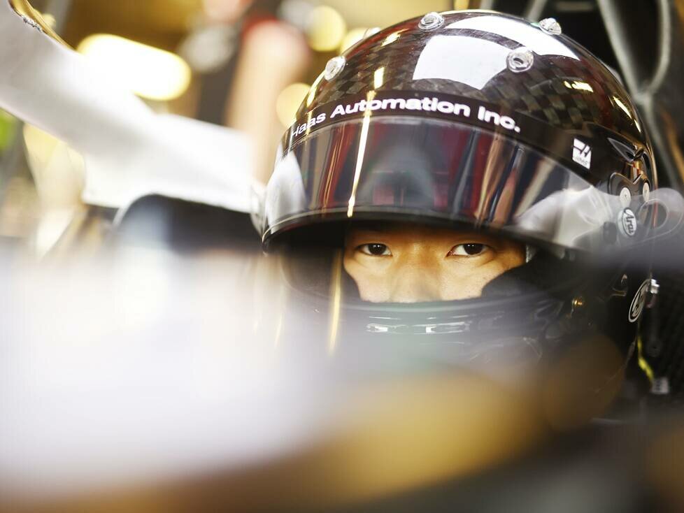 Ryo Hirakawa bei den Formel-1-Tests in Abu Dhabi 2024