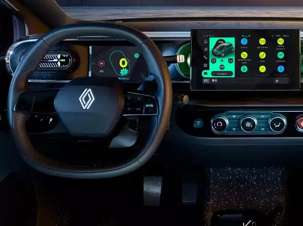Innenraum des Twingo E-Tech Electric Titel-Bild zur News: Innenraum des Twingo E-Tech Electric