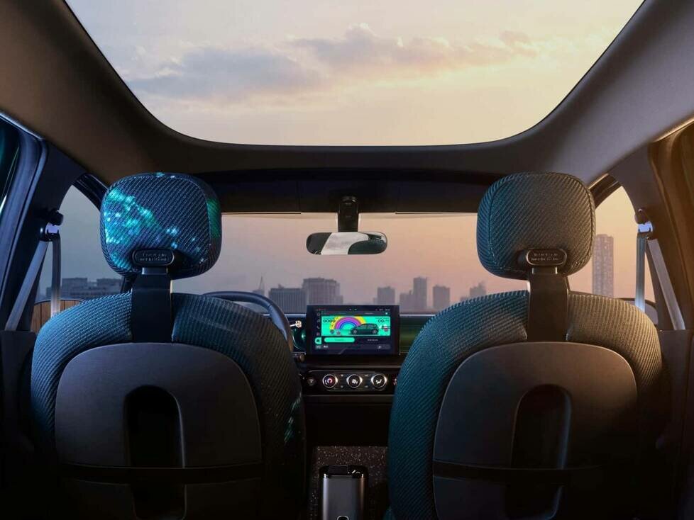 Innenraum des Twingo E-Tech Electric
