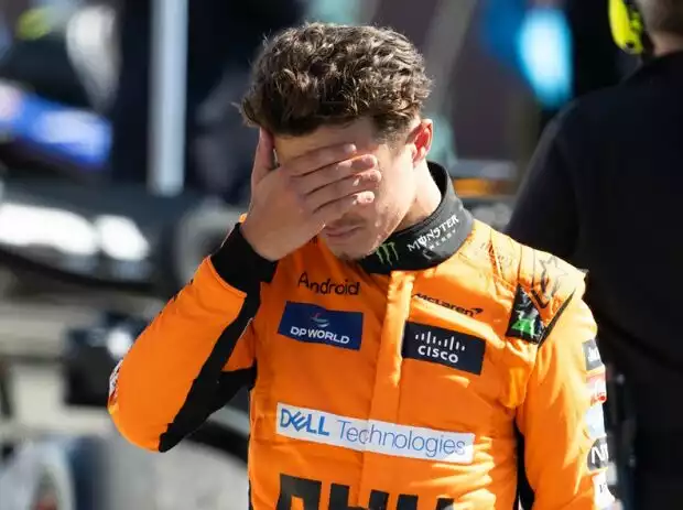 Lando Norris nach dem Formel-1-Rennen in Silverstone 2024 Titel-Bild zur News: Lando Norris nach dem Formel-1-Rennen in Silverstone 2024