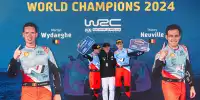 Thierry Neuville und Martijn Wydaeghe sind die Weltmeister des Jahres 2024