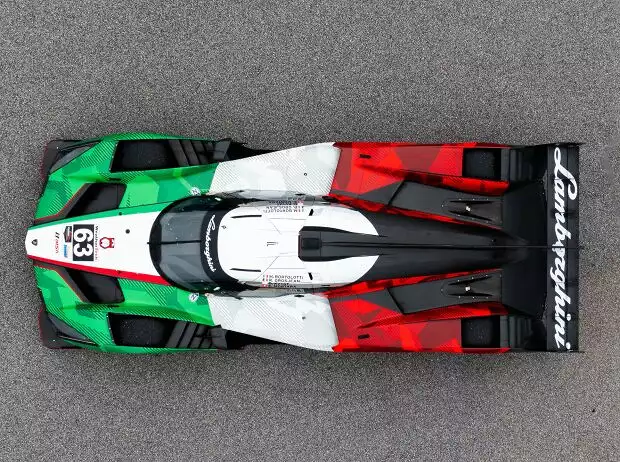 Das neue Design des Lamborghini SC63 greift die italienischen Farben auf Titel-Bild zur News: Das neue Design des Lamborghini SC63 greift die italienischen Farben auf