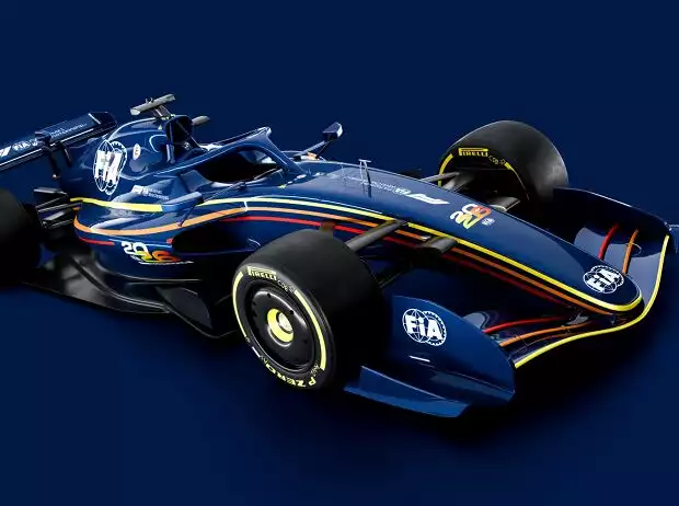 Titel-Bild zur News: Das neue Formel-1-Auto für 2026