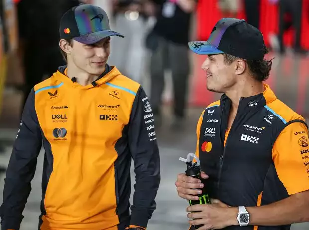 Oscar Piastri, Lando Norris Titel-Bild zur News: Oscar Piastri, Lando Norris