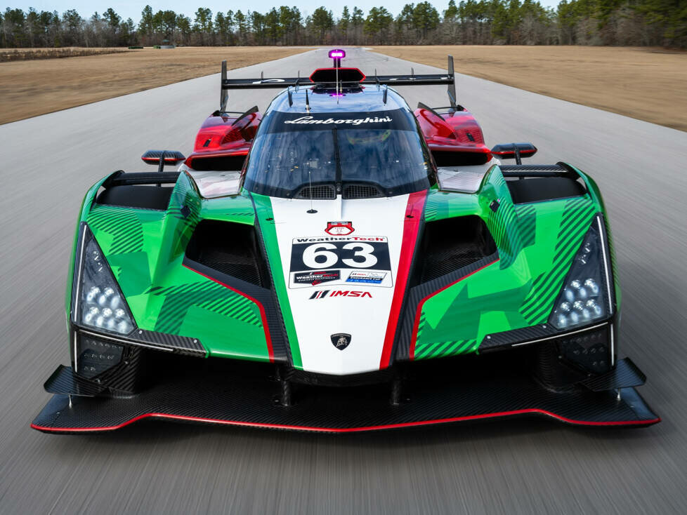 Der Lamborghini SC63 fährt 2025 nur in der IMSA - nicht in der WEC