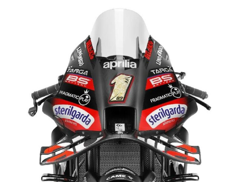 Die Aprilia RS-GP25 von Weltmeister Jorge Martin