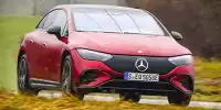 Bild zum Inhalt: Mercedes EQE 350+ (2024) im Test: Fährt toll, aber nicht weit genug
