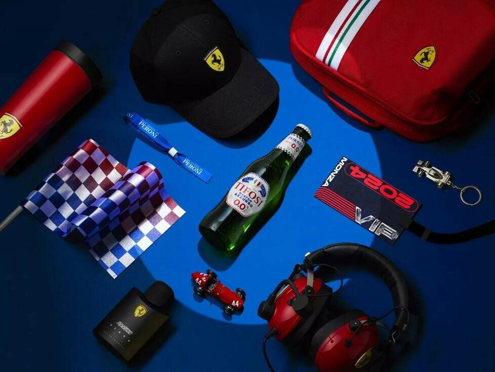 Nominiert für den Award "Markenpartnerschaft des Jahres" der Autosport-Awards 2025: Peroni Nastro Azzurro 0.0% x Scuderia Ferrari