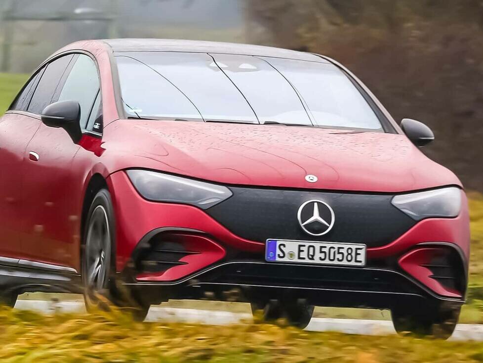 Mercedes EQE 350+ (2024) im Test
