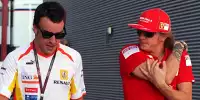 Fernando Alonso mit Kimi Räikkönen in der Formel-1-Saison 2009