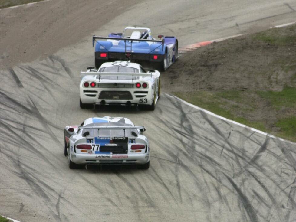 Bus-Stop-Schikane in Daytona 2002