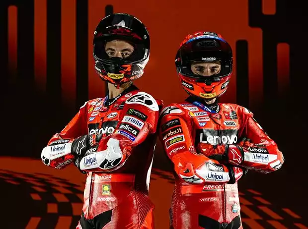 Francesco Bagnaia, Marc Marquez Titel-Bild zur News: Francesco Bagnaia, Marc Marquez
