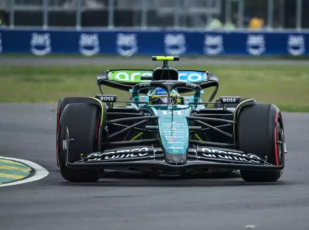 Fernando Alonso (Aston Martin AMR24) beim Formel-1-Rennen in Kanada 2024 Titel-Bild zur News: Fernando Alonso (Aston Martin AMR24) beim Formel-1-Rennen in Kanada 2024