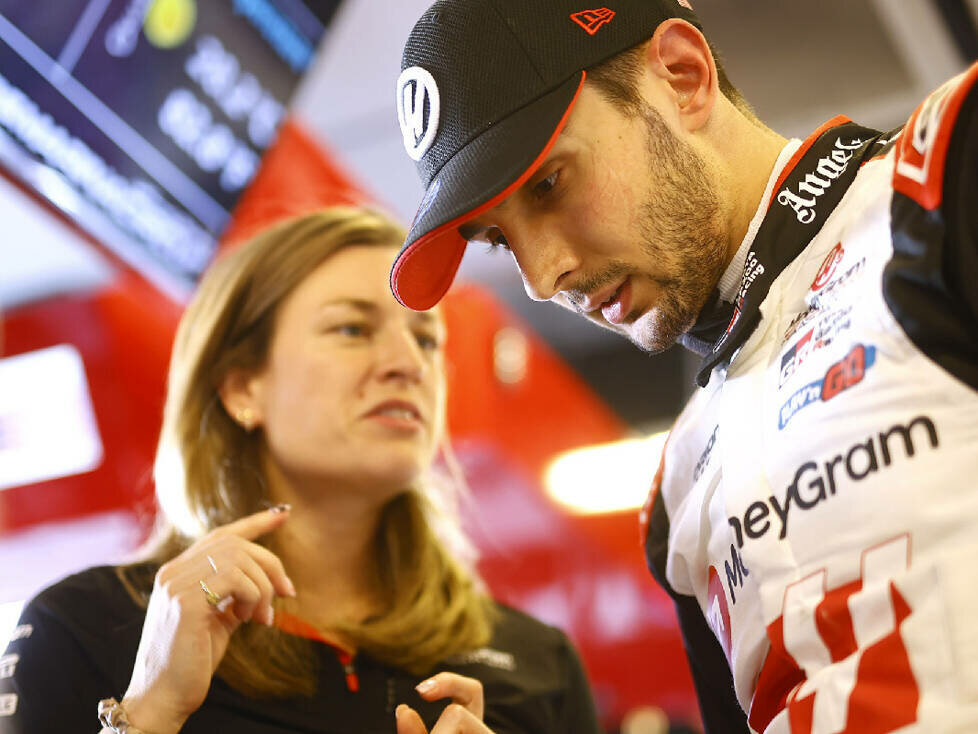 Laura Müller und Esteban Ocon