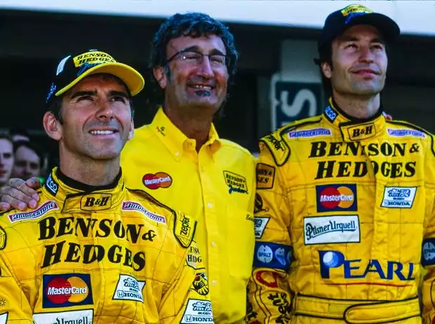 Damon Hill, Eddie Jorden und Heinz-Harald Frentzen in der Formel-1-Saison 1999 Titel-Bild zur News: Damon Hill, Eddie Jorden und Heinz-Harald Frentzen in der Formel-1-Saison 1999