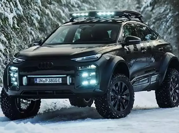 Audi Q6 Sportback e-tron als Offroad-Konzept Titel-Bild zur News: Audi Q6 Sportback e-tron als Offroad-Konzept