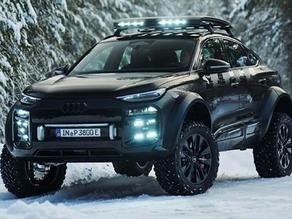 Audi Q6 Sportback e-tron als Offroad-Konzept