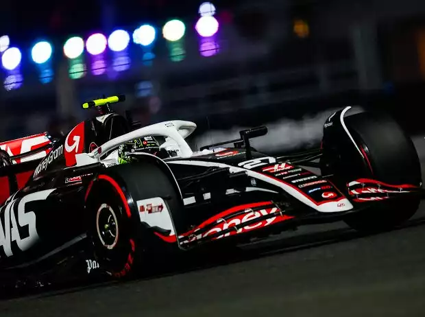 Titel-Bild zur News: Nico Hülkenberg (Haas VF-24) beim Formel-1-Rennen in Abu Dhabi 2024
