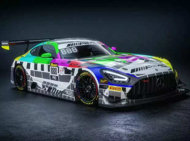 Mercedes-AMG startet bei den 12h Bathurst 2025 mit einem Testbild-Design Titel-Bild zur News: Mercedes-AMG startet bei den 12h Bathurst 2025 mit einem Testbild-Design