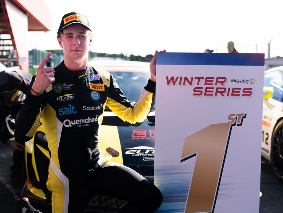 McKenzy Cresswell (Elite Motorsport) gewann das erste GT4-Rennen am Samstag