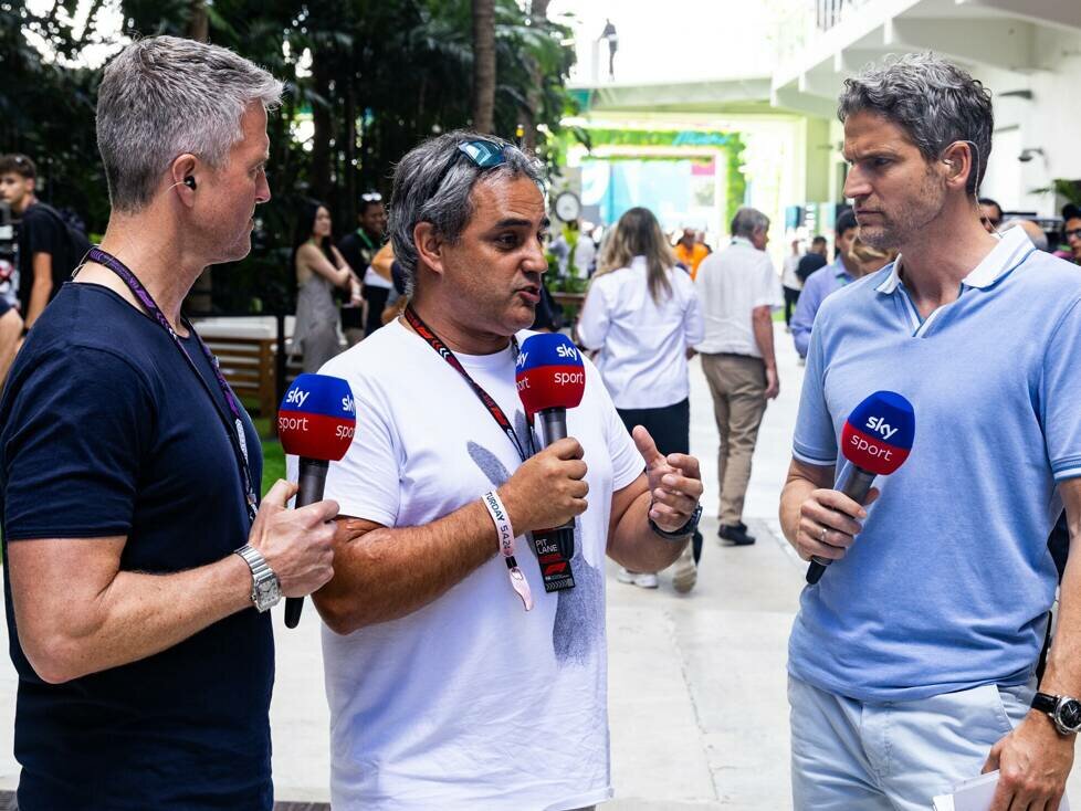 Ralf Schumacher und Juan Pablo Montoya im Interview bei Sky