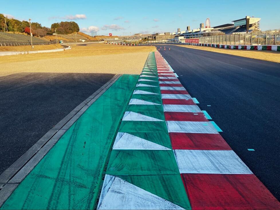 Randsteine in Suzuka