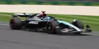 George Russell (Mercedes W15) beim Training zum Formel-1-Rennen in Australien 2024