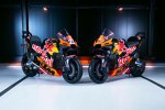Die KTMs von Enea Bastianini und  Maverick Vinales 