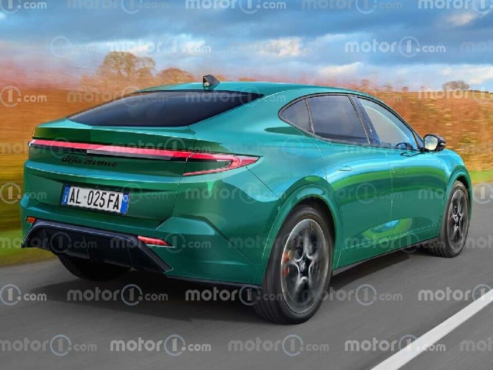 Rendering der nächsten Generation der Alfa Romeo Giulia von Motor1