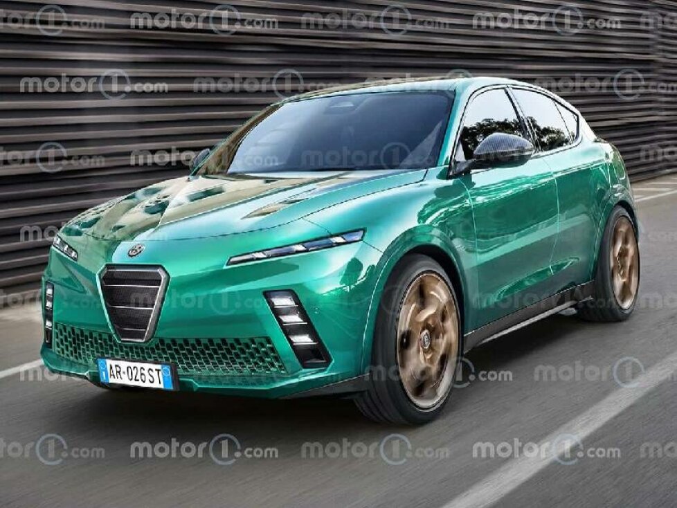 Rendering der nächsten Generation der Alfa Romeo Giulia von Motor1