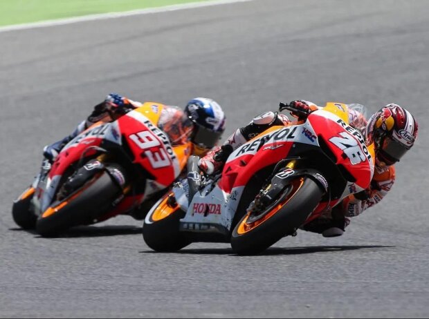 Dani Pedrosa, Marc Marquez Dani Pedrosa, Marc Marquez