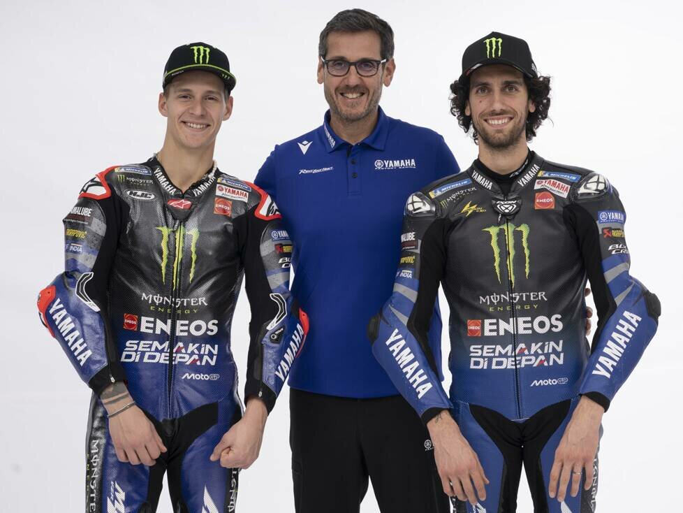 Fabio Quartararo, Paolo Pavesio, Alex Rins