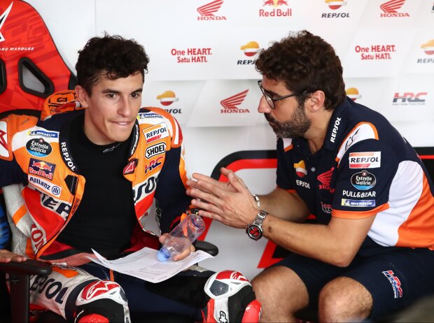 Marc Marquez, Santi Hernandez Marc Marquez, Santi Hernandez