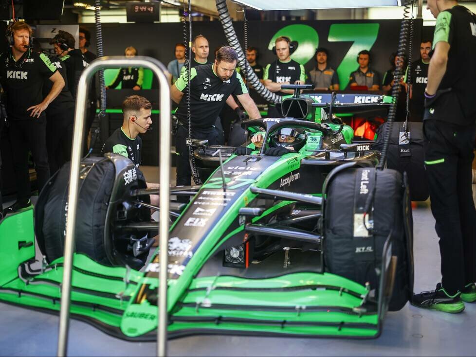 Nico Hülkenberg beim Formel-1-Test in Abu Dhabi 2024