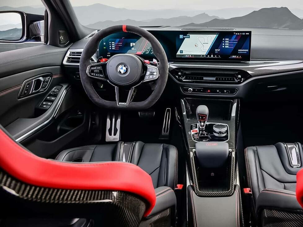 Innenraum des BMW M3 CS Touring (2025)