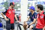 Francesco Bagnaia (Ducati) und Jack Miller (Pramac) 