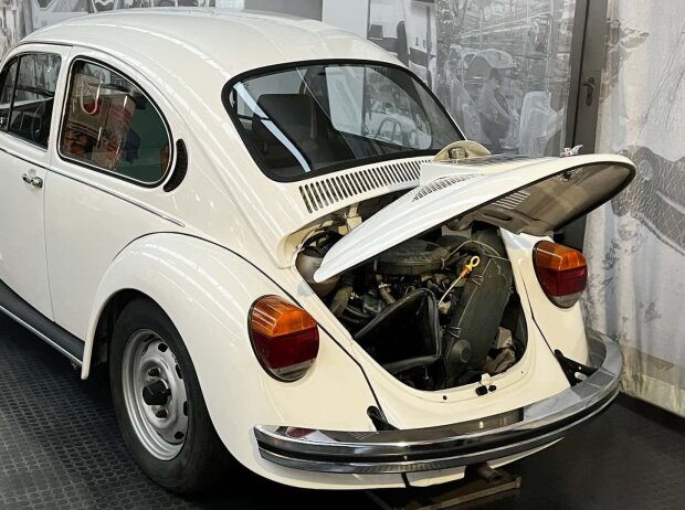 VW Käfer mit EA111-Motor aus dem Polo - Prototyp für den mexikanischen Markt im Jahr 1984 VW Käfer mit EA111-Motor aus dem Polo - Prototyp für den mexikanischen Markt im Jahr 1984