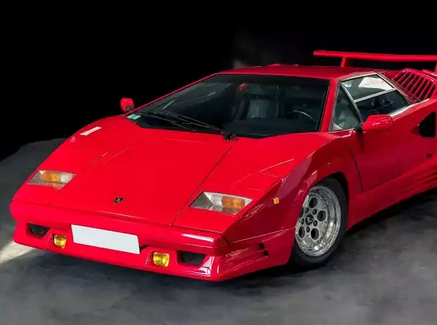 Lamborghini Countach von Gerhard Berger Titel-Bild zur News: Lamborghini Countach von Gerhard Berger