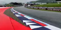 Randsteine und Tracklimits in Kurve 10 am Red-Bull-Ring