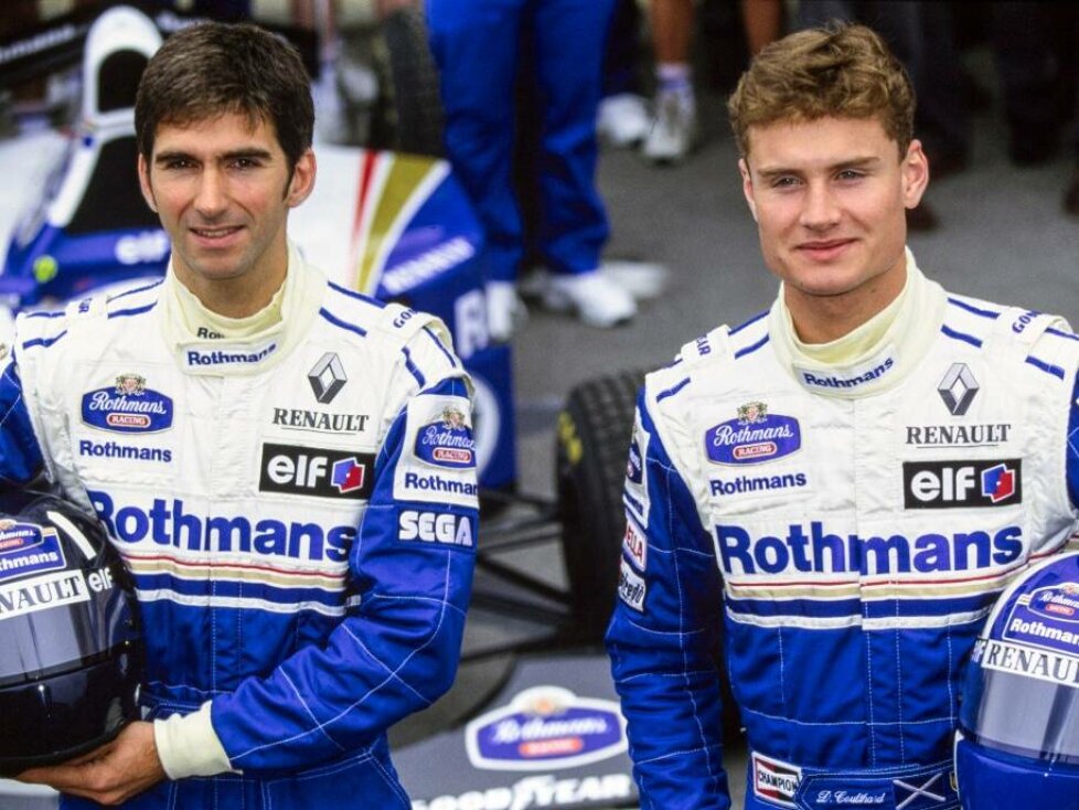 Damon Hill, David Coulthard