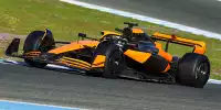 Patricio O'Ward (McLaren) beim Pirelli-Reifentest in Jerez