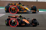 McLaren MCL39 (oben) und MCL38 (unten) im Vergleich