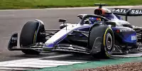 Carlos Sainz beim Shakedown des neuen Williams FW47 für 2024 in Silverstone