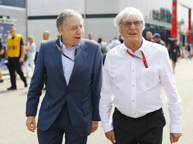 Jean Todt, Bernie Ecclestone Jean Todt, Bernie Ecclestone