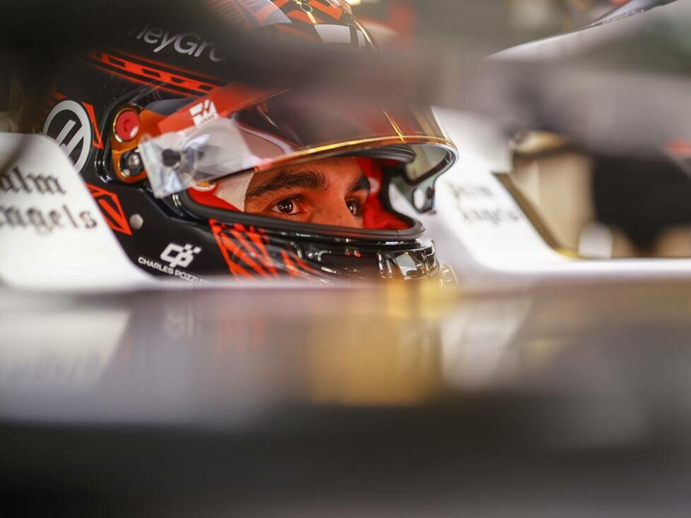 Esteban Ocon bei Testfahrten für Haas in der Formel 1